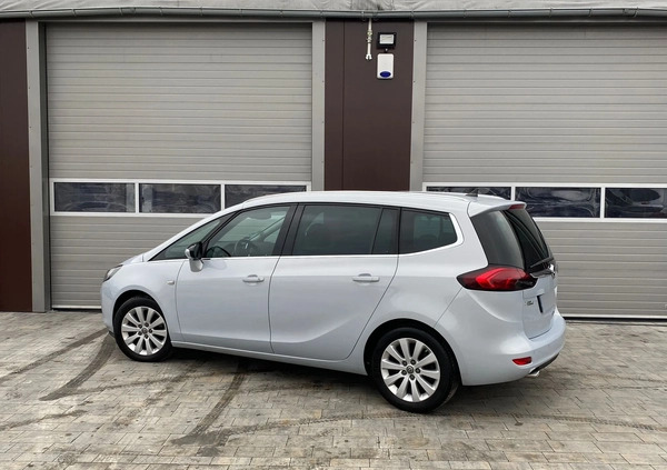 Opel Zafira cena 44900 przebieg: 277374, rok produkcji 2014 z Osieczna małe 667
